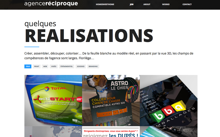 Agence Réciproque illustration